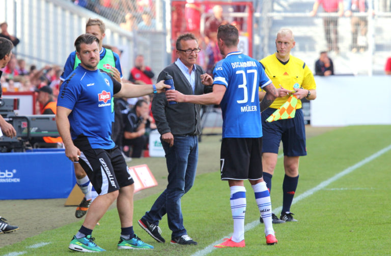 Arminia Bielefeld Christian Müller wird am Knie operiert