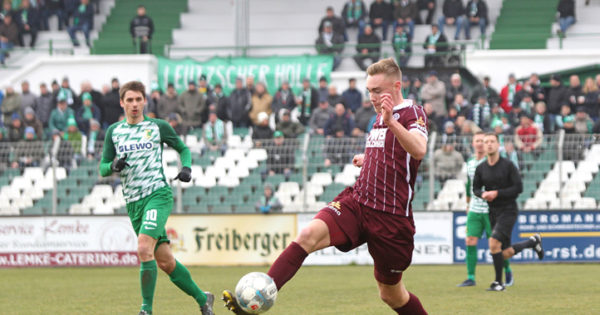 Lukas Krüger Autogrammkarte SV Meppen 2020-21 Original Signiert 