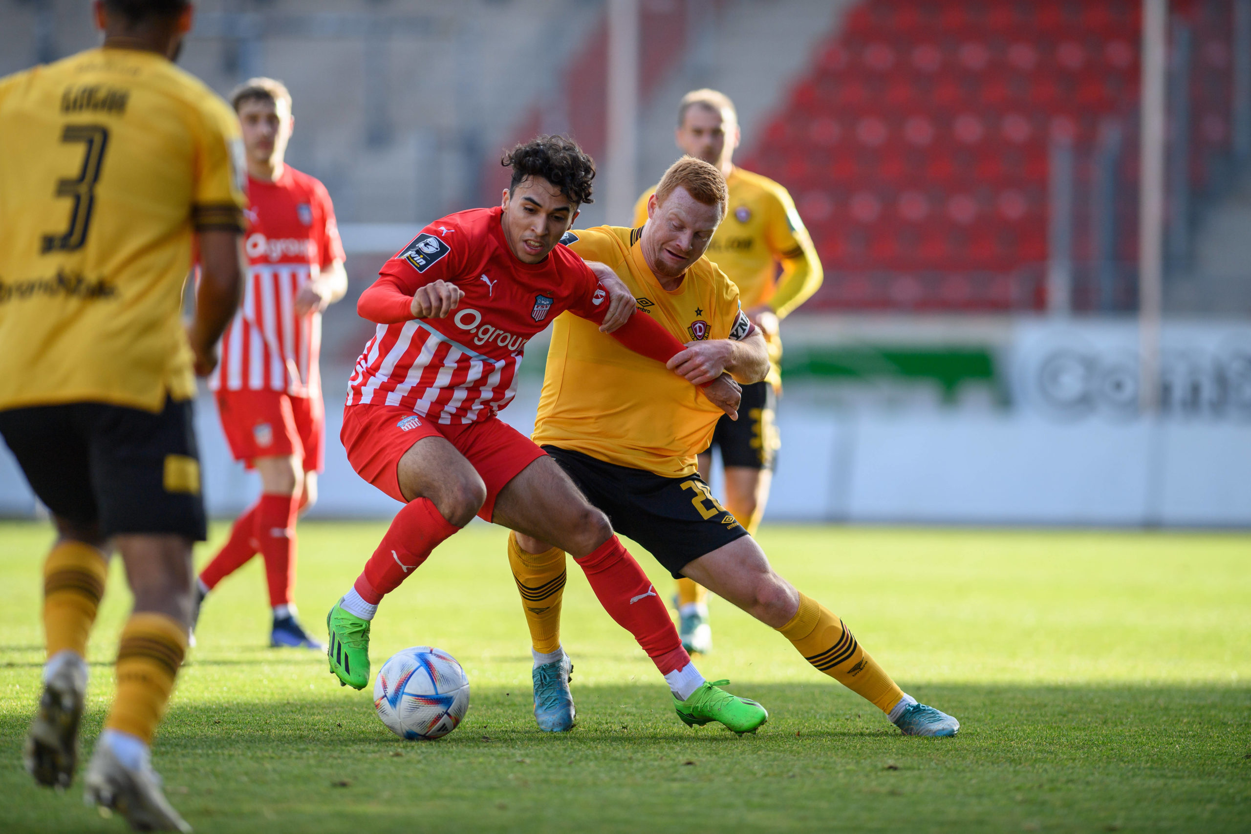 30 im Testspiel Dresden fertigt Zwickau in sechs Minuten ab