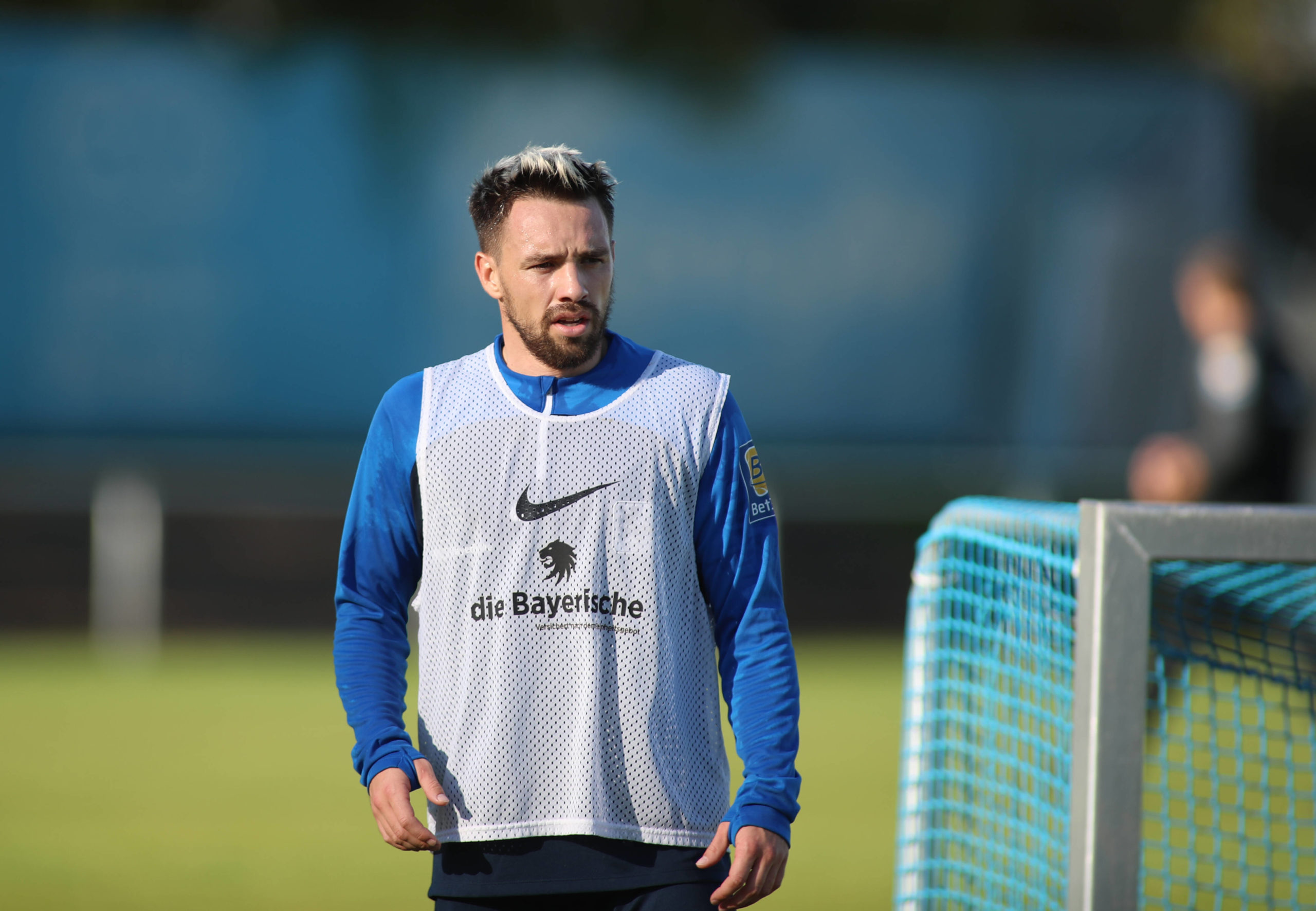 Im Training gesichtet Pledl präsentiert sich beim Waldhof