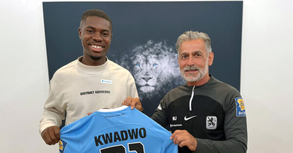 Ghana's Leroy Kwadwo signs for TSV 1860 Munich